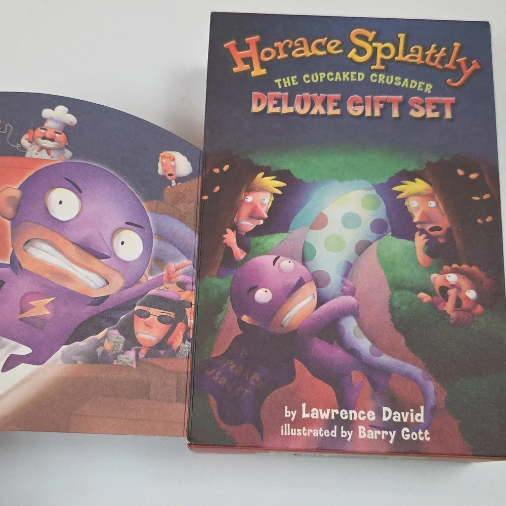 Horace Splattly Books By Lawrence David Readers Ages 7 - 12 Chapter Books